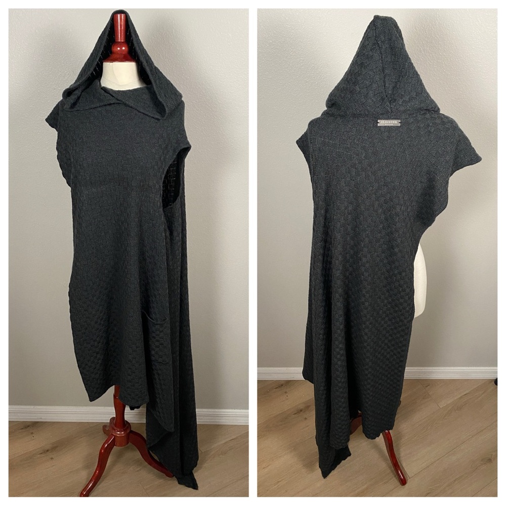 ELHOFFER DESIGN Galactic Mentor Cape Size LONG in Grey